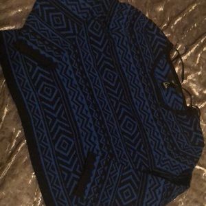 Aztec cropped sweater